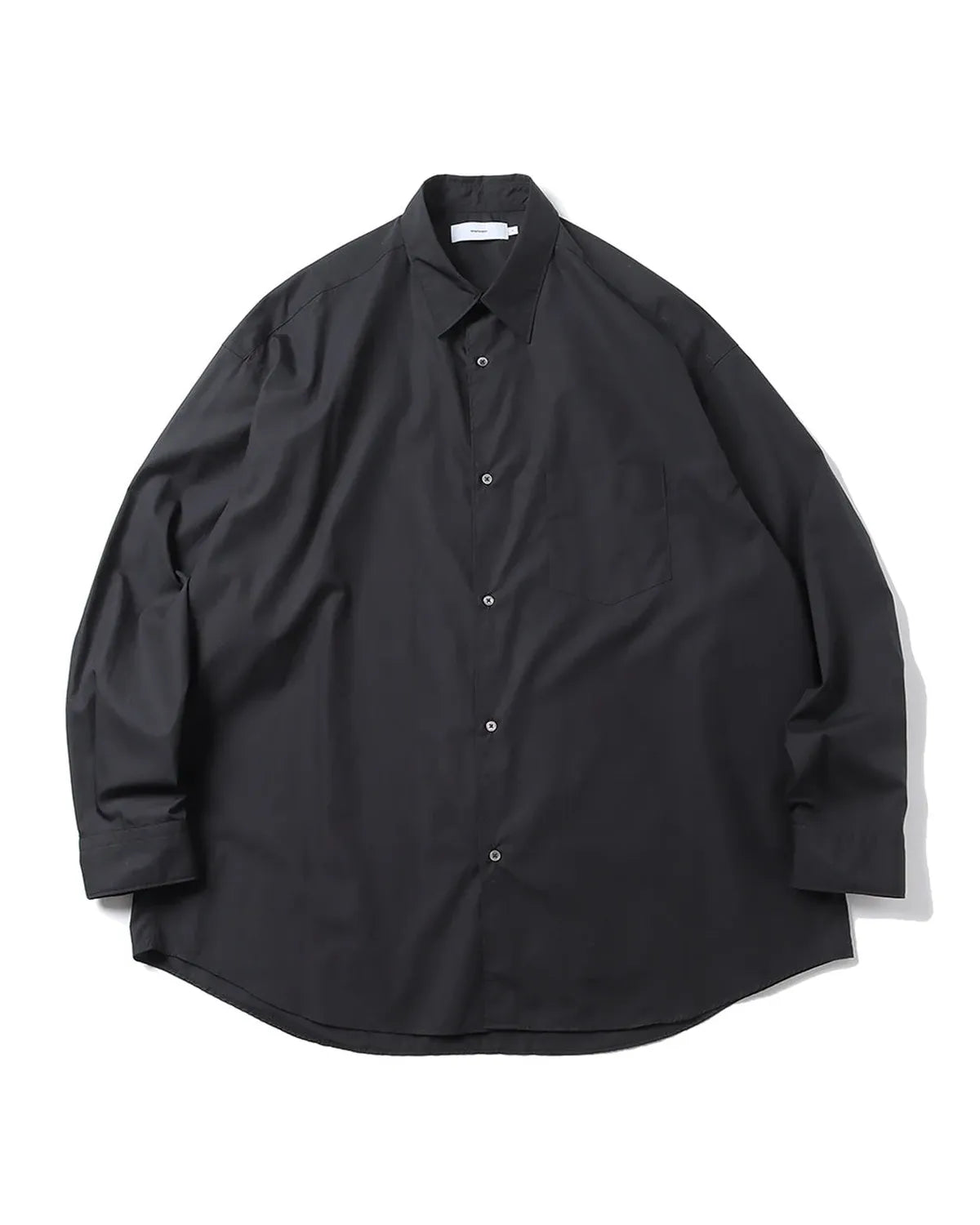 Graphpaper / Broad L/S Oversized Regular Collar Shirt (GM254-50018B)