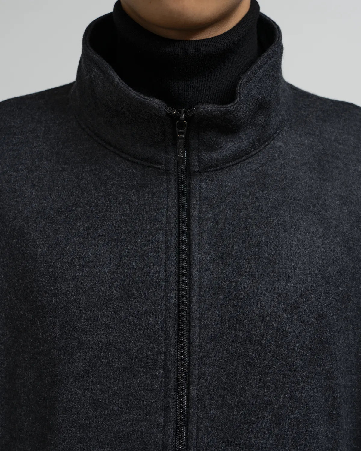 Graphpaper / Wool Smooth Flannel Track Blouson (GU263-30520B)