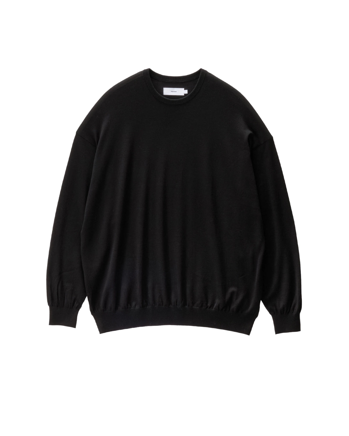 Graphpaper の High Gauge L/S Oversized Crew Neck Knit (GU263-80556B)