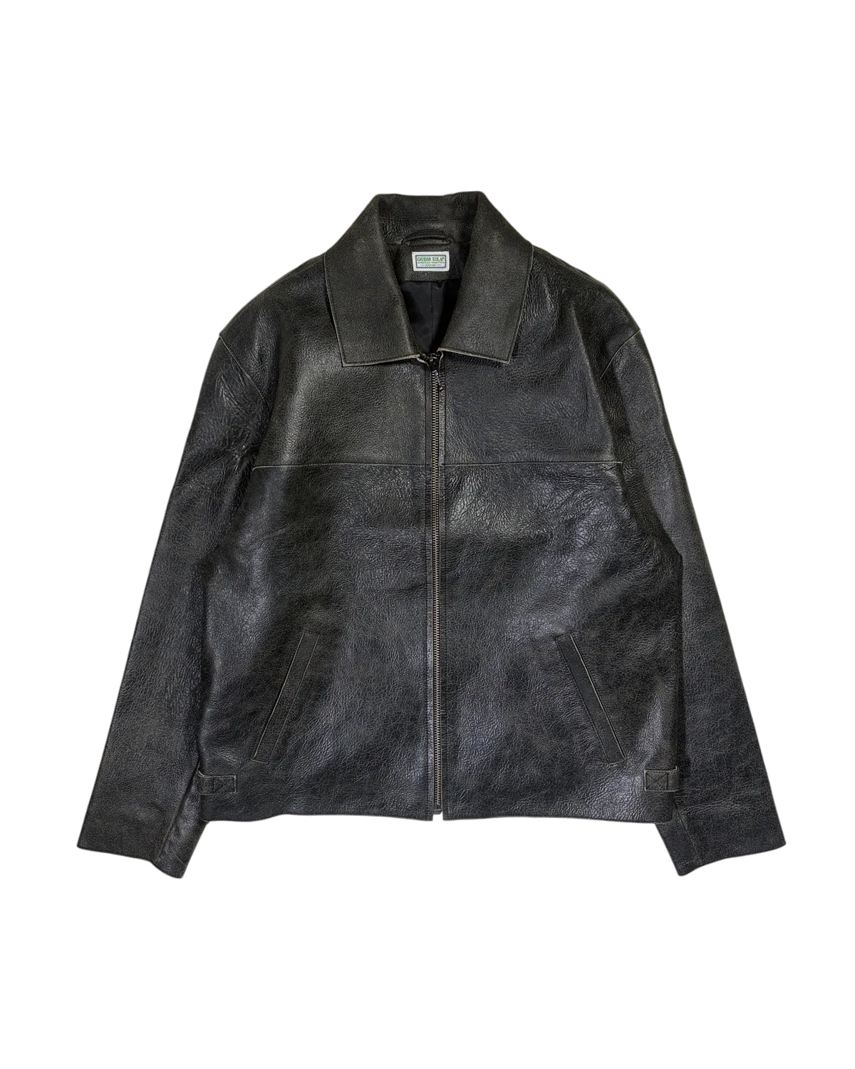 GUESS U.S.A の CRACKLE LTHR JKT (M5BN00L0R10)