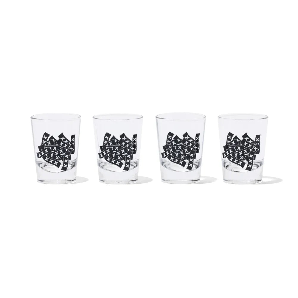 GOD SELECTION XXX の SHOT GLASS - 4PIECE 1PACK-