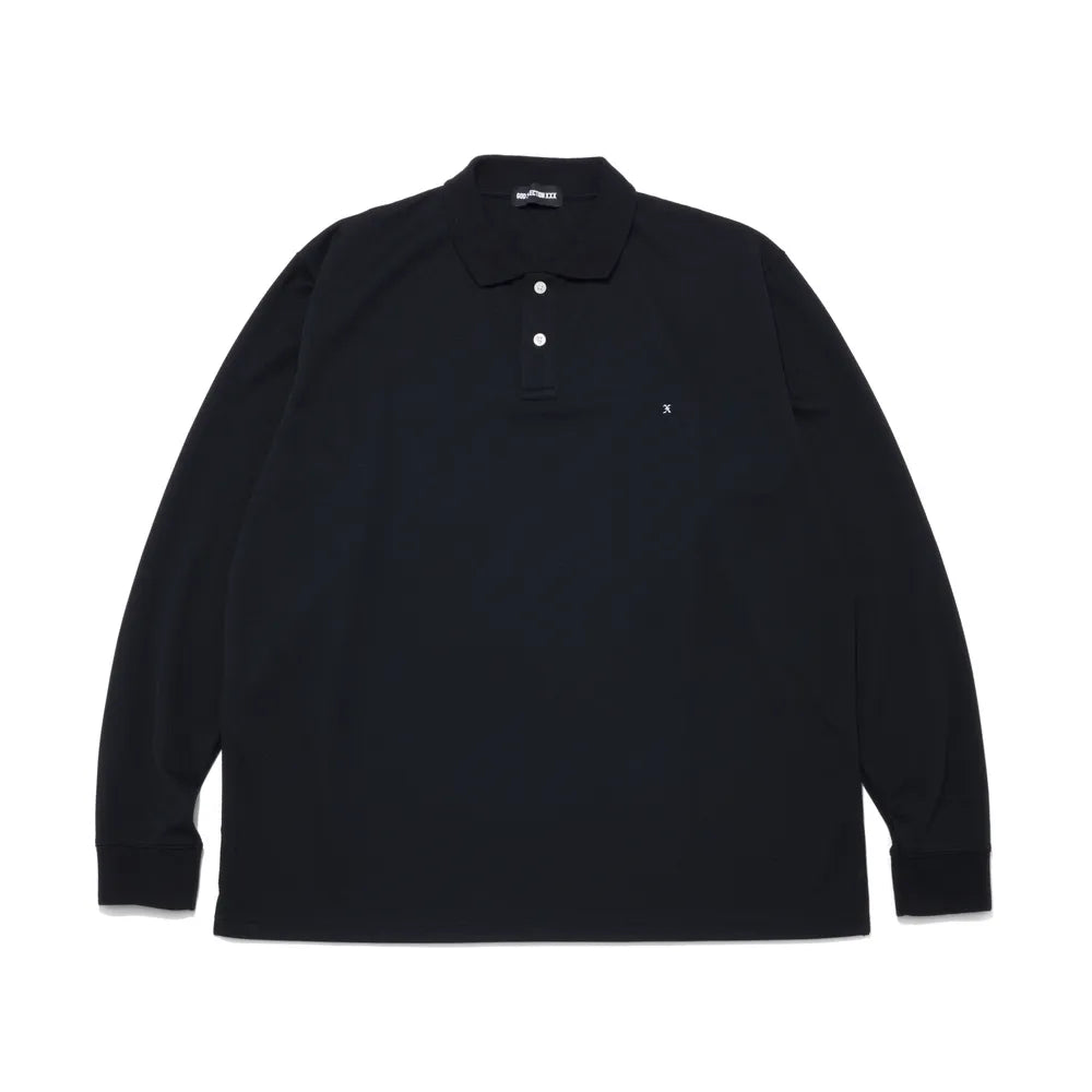 GOD SELECTION XXX の LONG SLEEVE POLO SHIRT