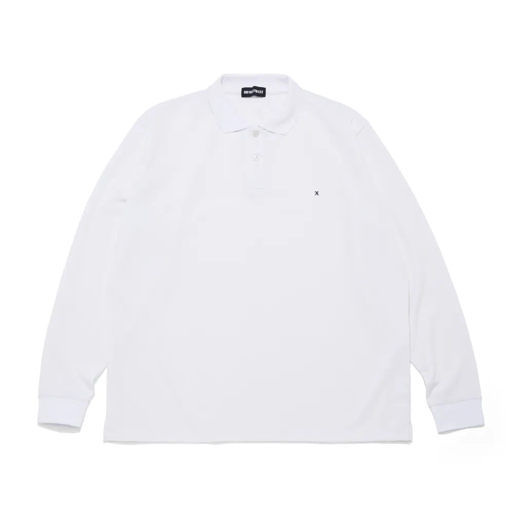 GOD SELECTION XXX / LONG SLEEVE POLO SHIRT (GX-S24-LPL-01)