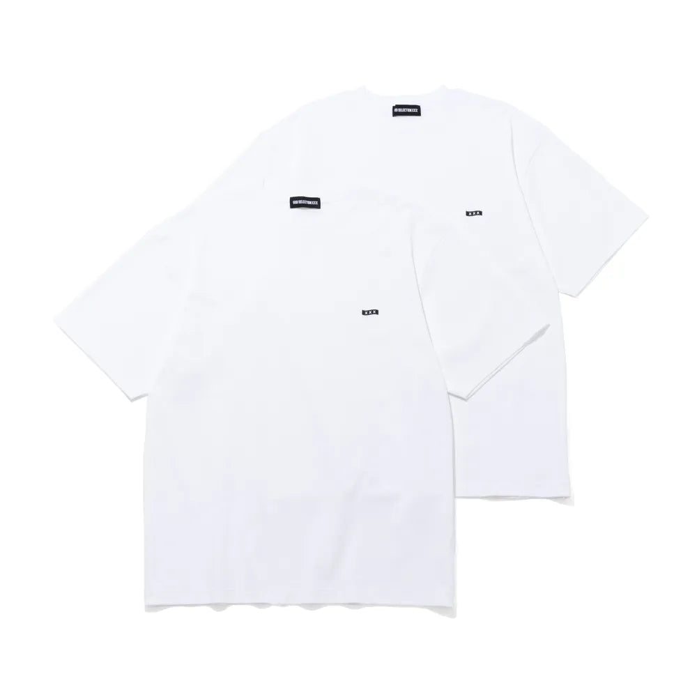 GOD SELECTION XXX の T-SHIRT- 2PIECE 1PACK (GX-S24-TT-01)