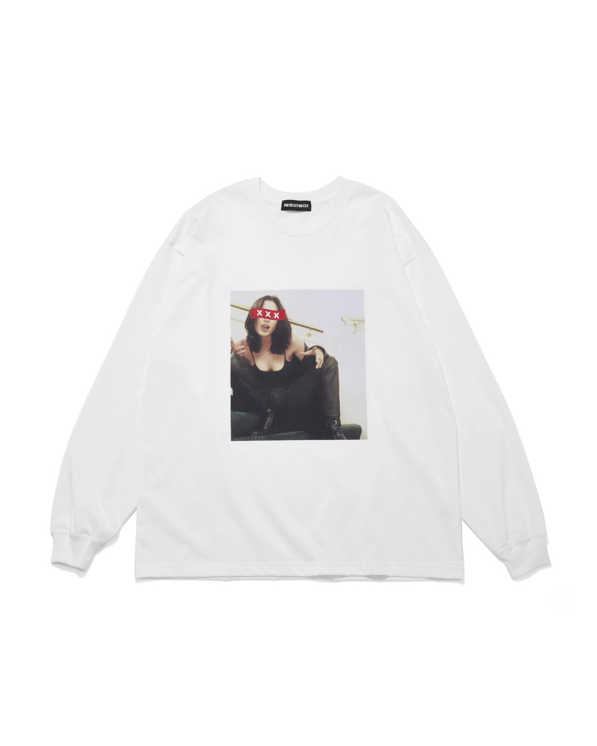 GOD SELECTION XXX / Womens Photo Graphic Long Sleeve Tee (GX-S26-LT-02)