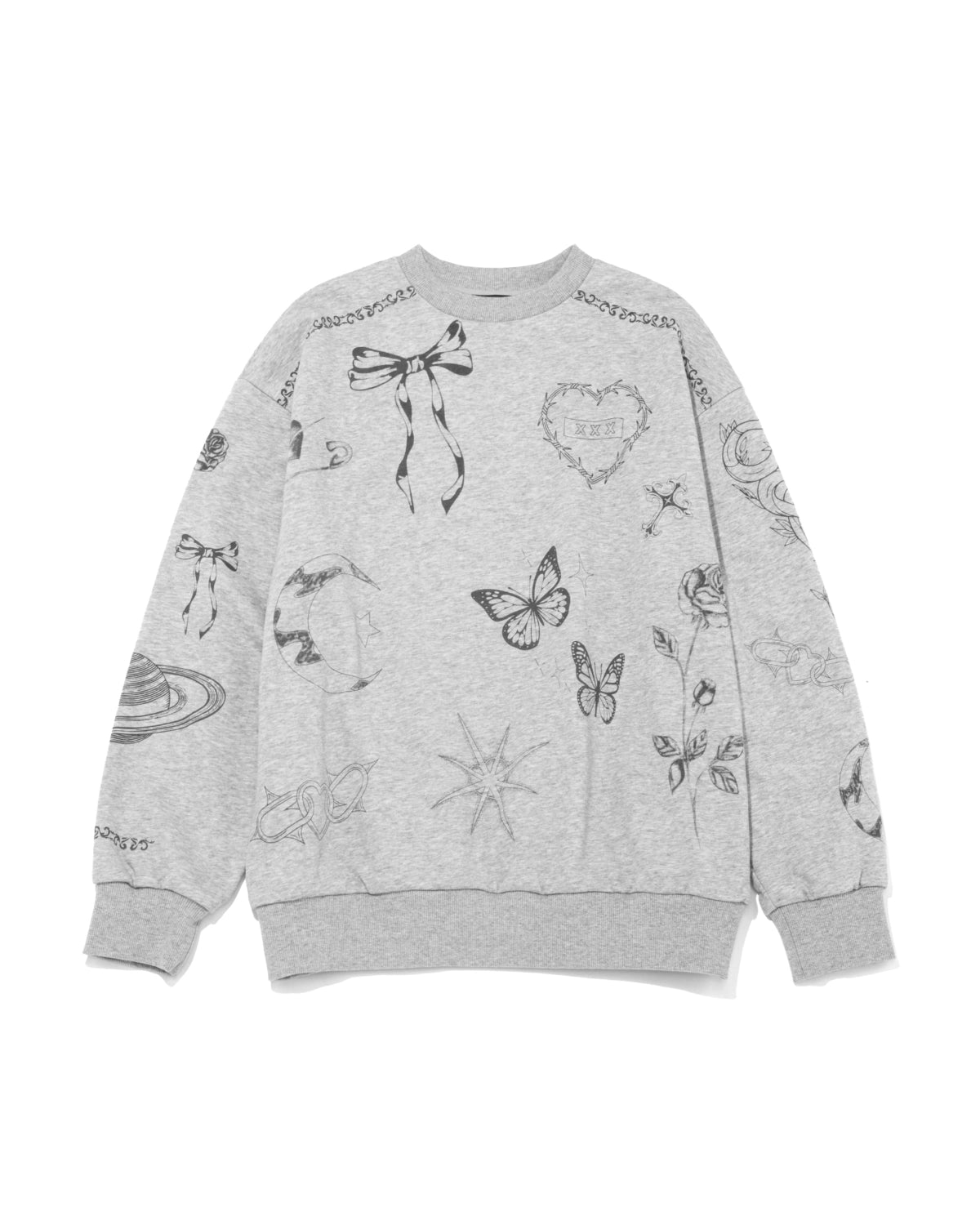 GOD SELECTION XXX / TATOO SWEAT (GXL-A26-CS-05)