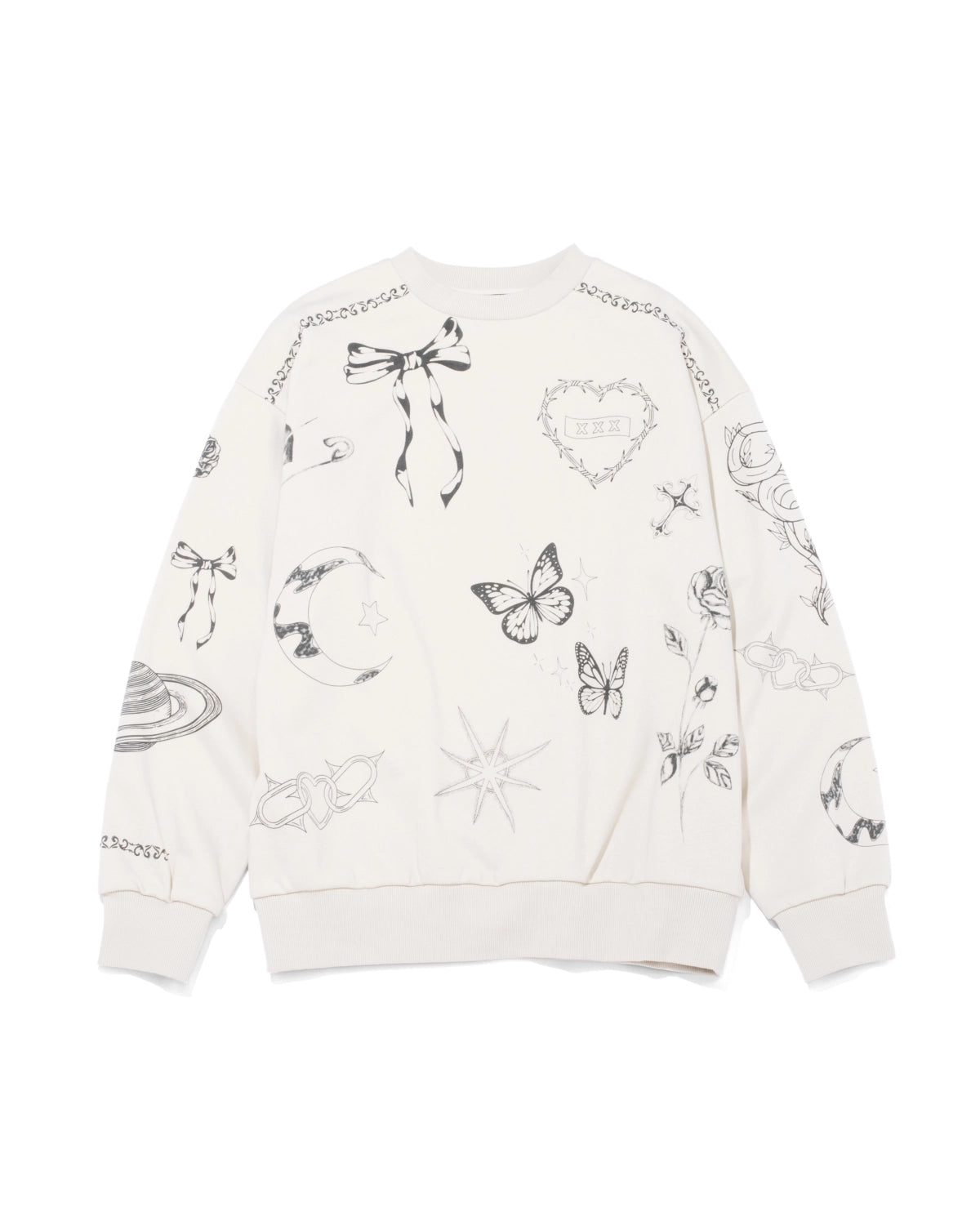 GOD SELECTION XXX / TATOO SWEAT (GXL-A26-CS-05)