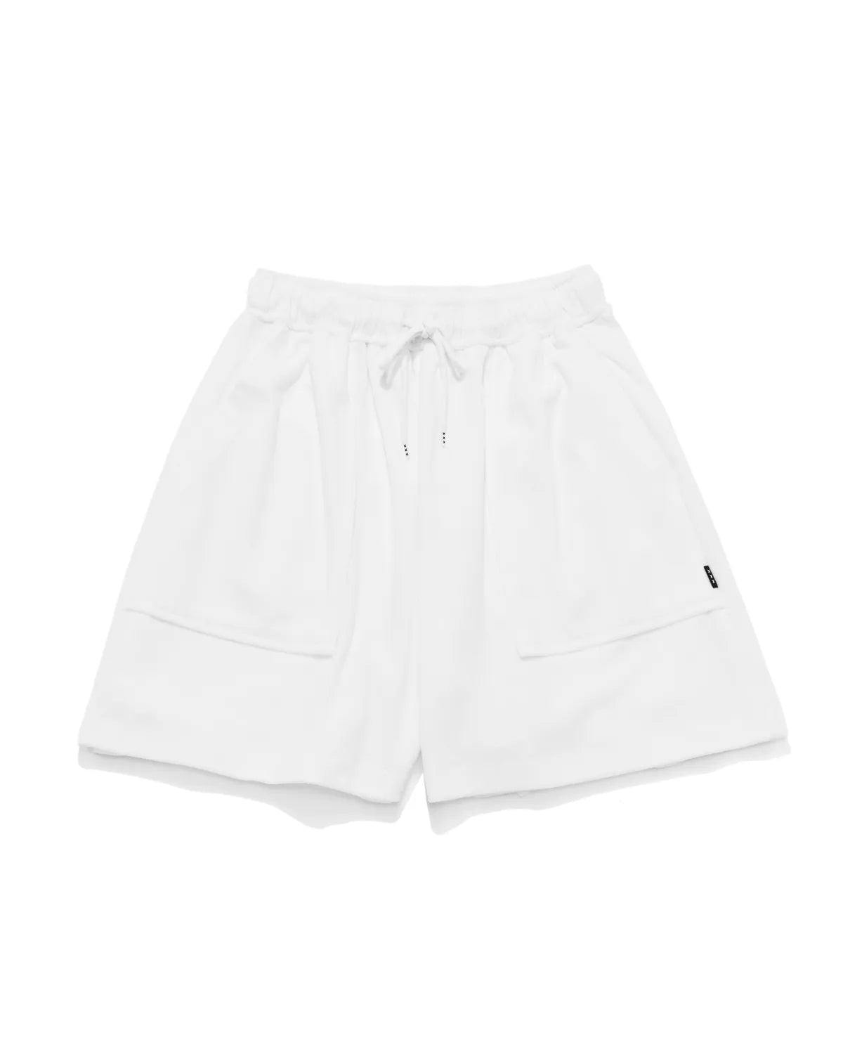 GOD SELECTION XXX / Back Script Logo Pile Shortpants -WOMENS- (GXL-S26-PT-04)