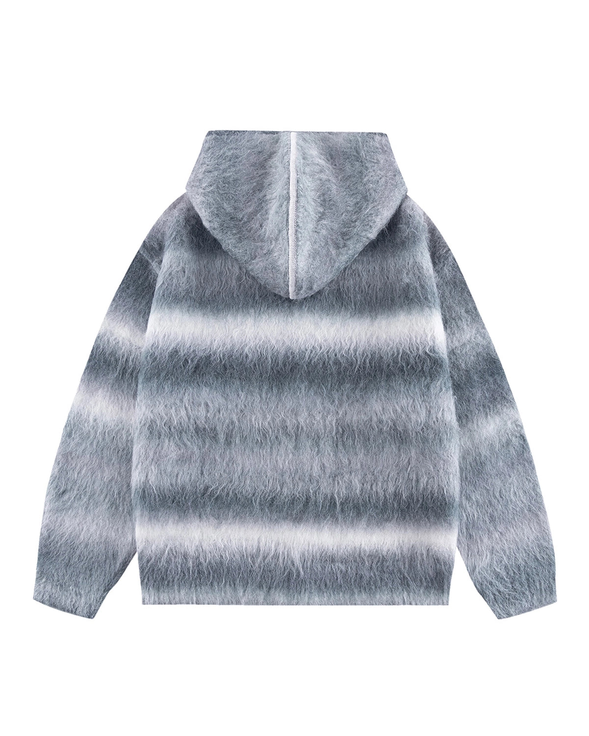 WOKE EDGE / Gradation Mohair Zip Knit (2521-15913-0080002)