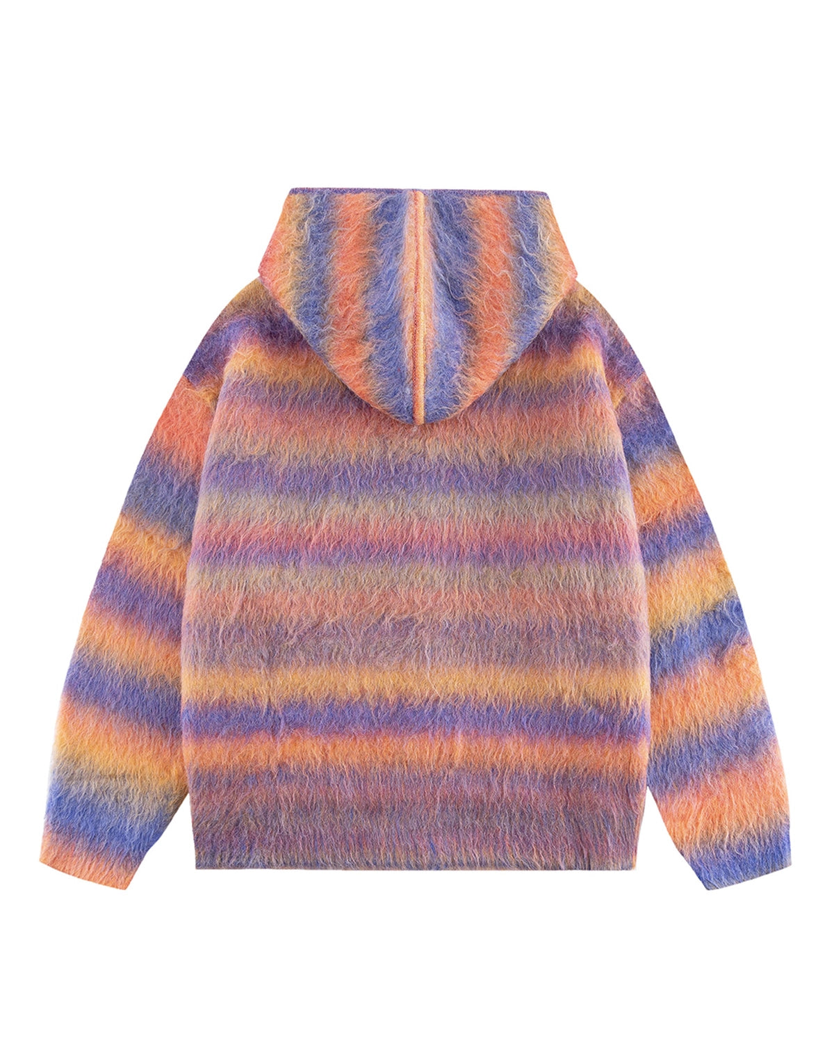 WOKE EDGE / Gradation Mohair Zip Knit (2521-15913-0080002)