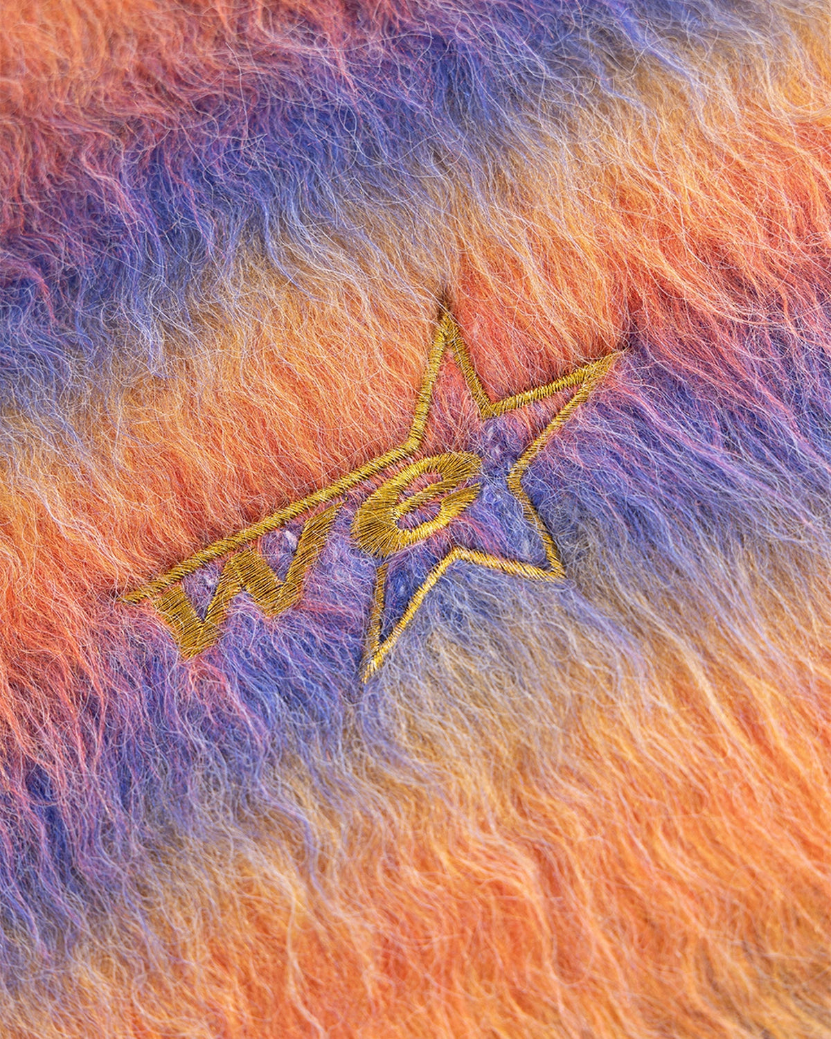 WOKE EDGE / Gradation Mohair Zip Knit (2521-15913-0080002)