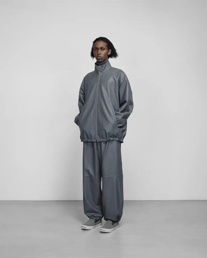 Graphpaper / Sheep Leather Track Pants (GM243-40098)