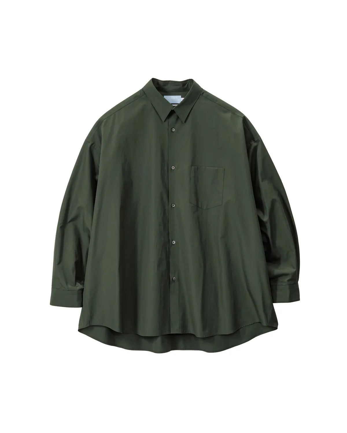 Graphpaper の ALUMO for GP L/S Oversized Regular Collar Shirt (GM253-50295)