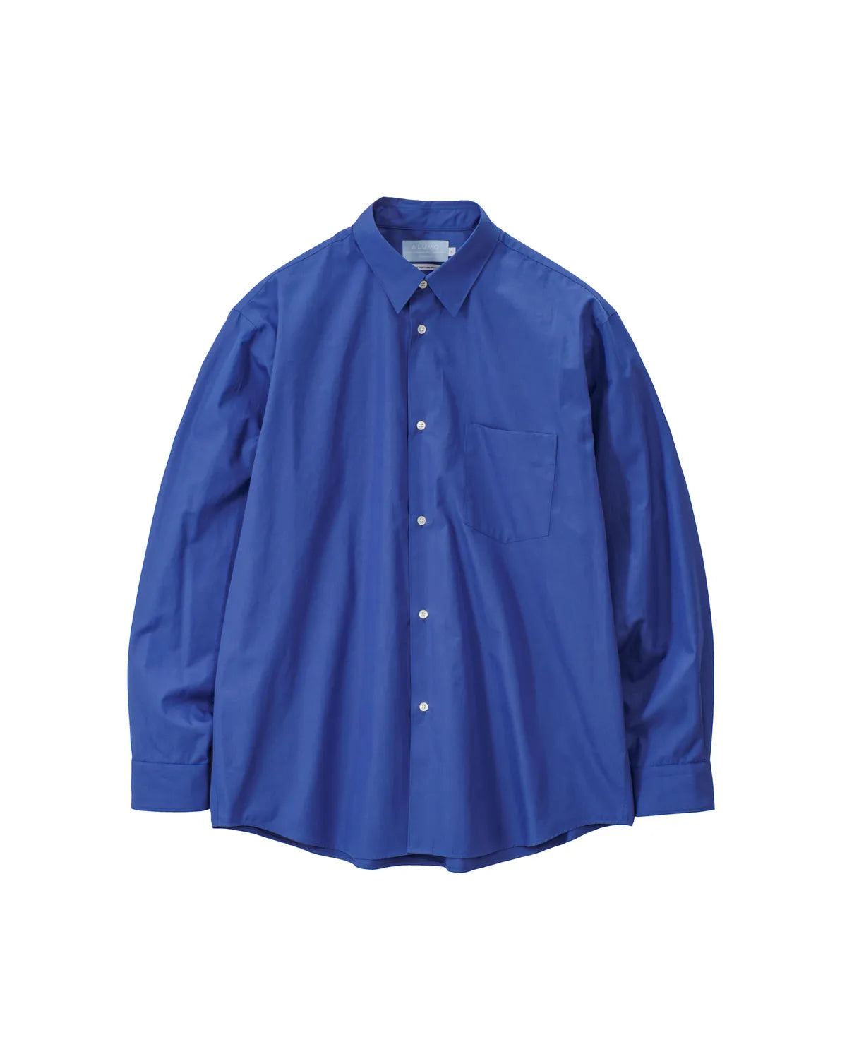 Graphpaper の ALUMO for GP Regular Collar Shirt (GM253-50294)