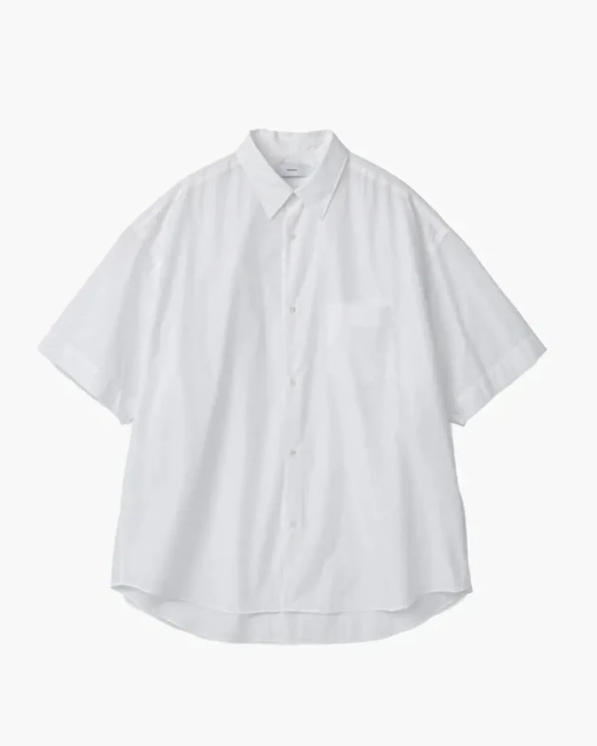 Graphpaper の Broad S/S Oversized Regular Collar Shirt (GM251-50013B)