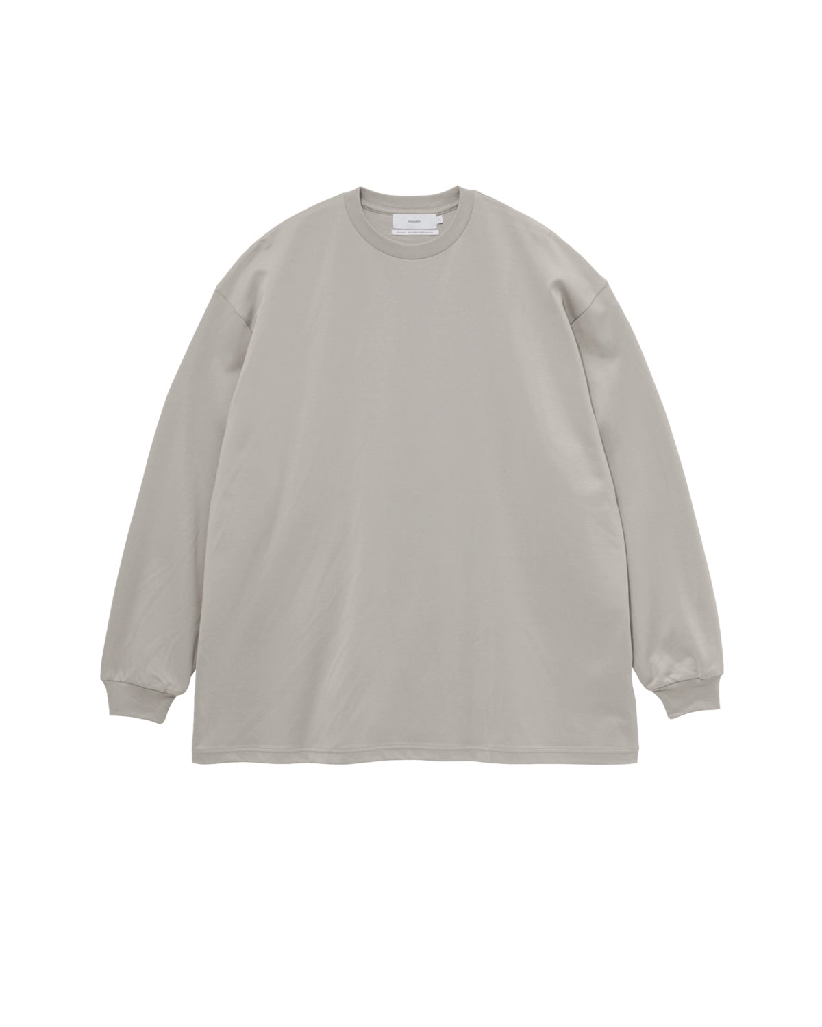 Graphpaper の Brushed Mockrody Crew Neck L/S Tee (GM263-70370)
