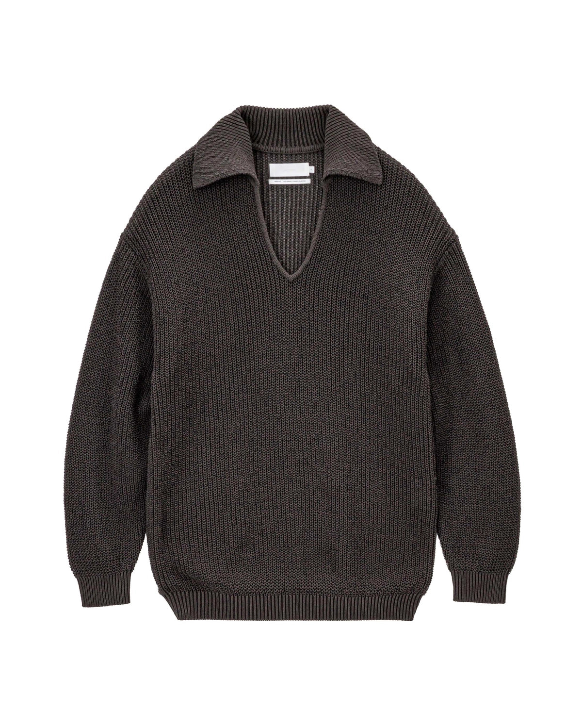 Graphpaper の Coiled Wool Nylon Skipper Knit (GL261-80436)