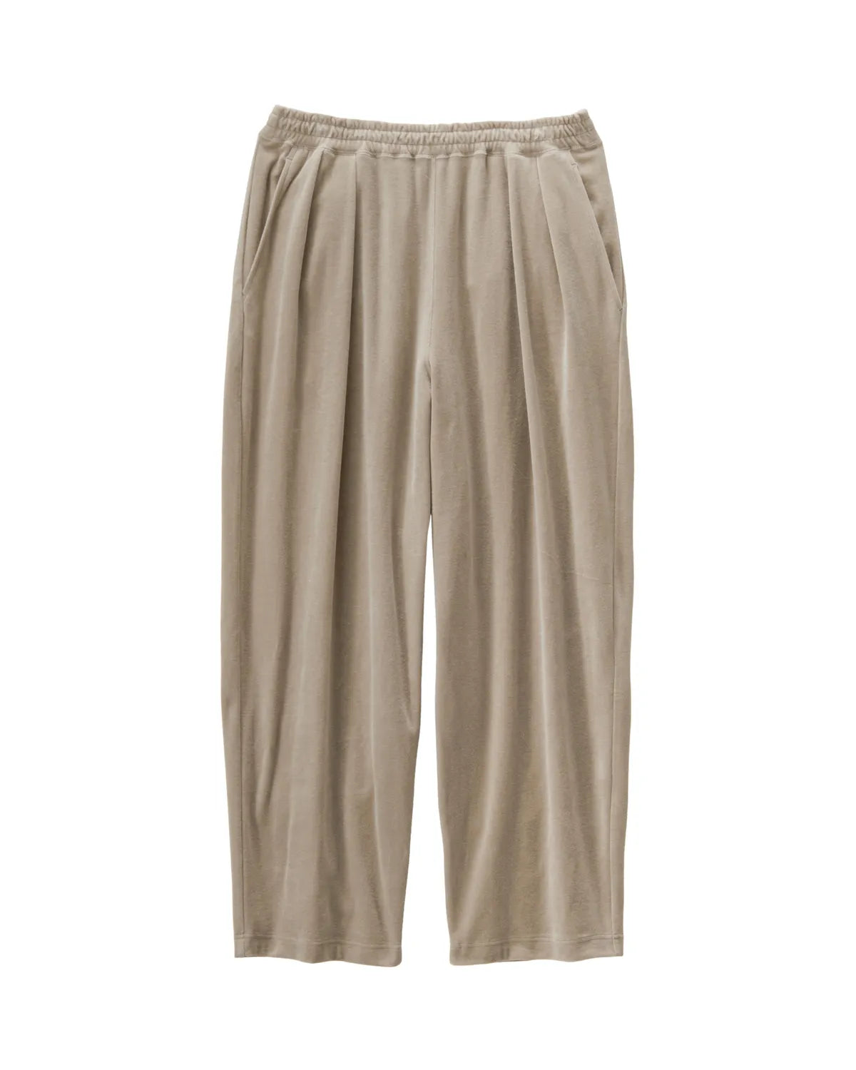 Graphpaper の Compact Velour Easy Pants (GM253-70406)