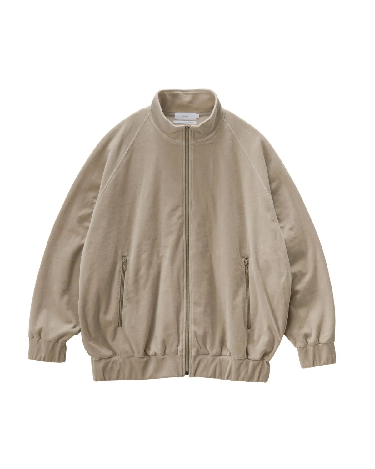 Graphpaper の Compact Velour Track Jacket (GM253-70404)