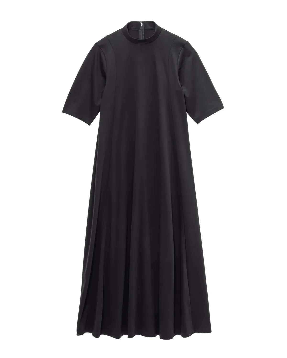Graphpaper の Cool Smooth Mock Neck Panel Line Dress (GL262-70047)