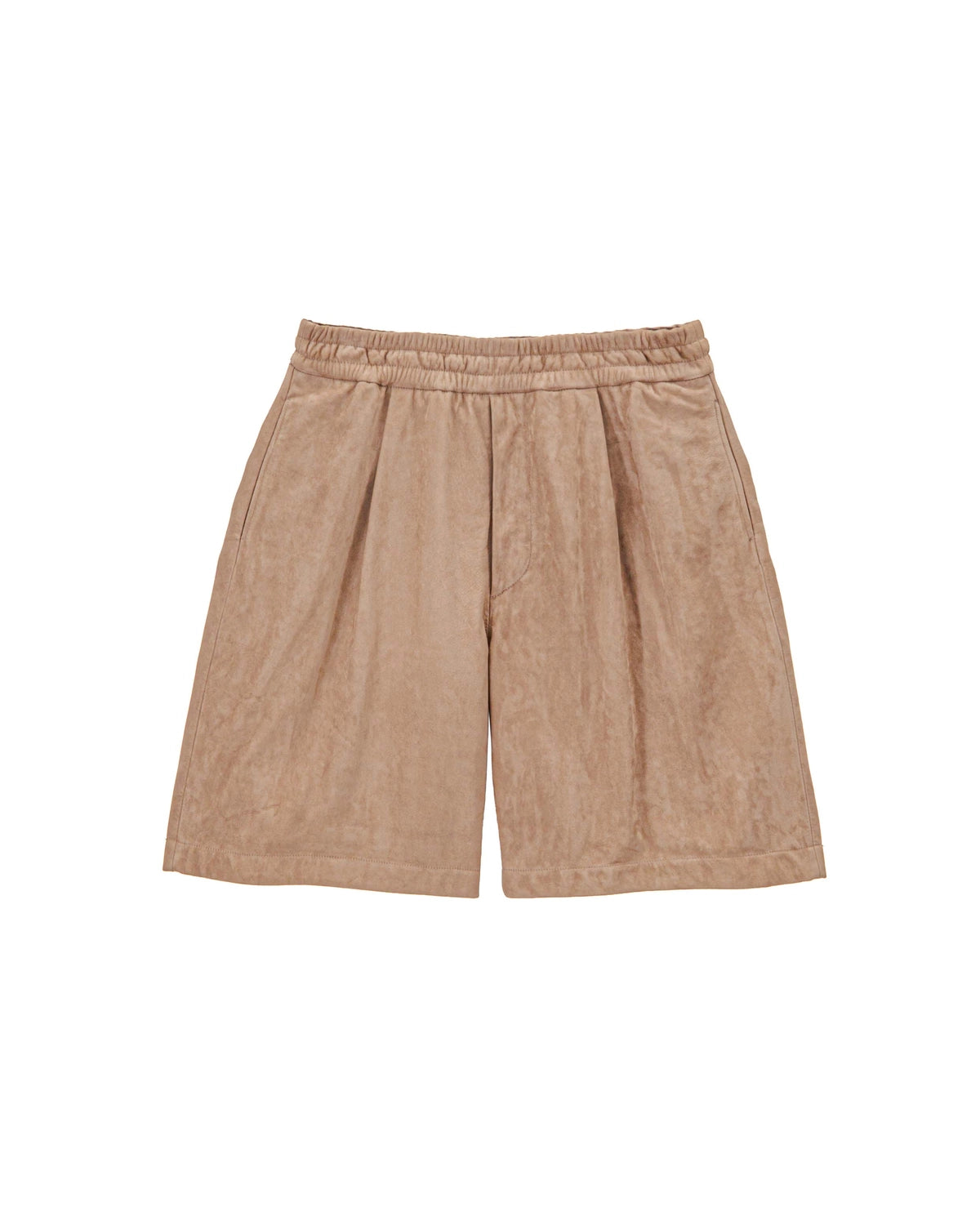 Graphpaper の Cow Nubuck Leather Wide Shorts (GM261-40408)