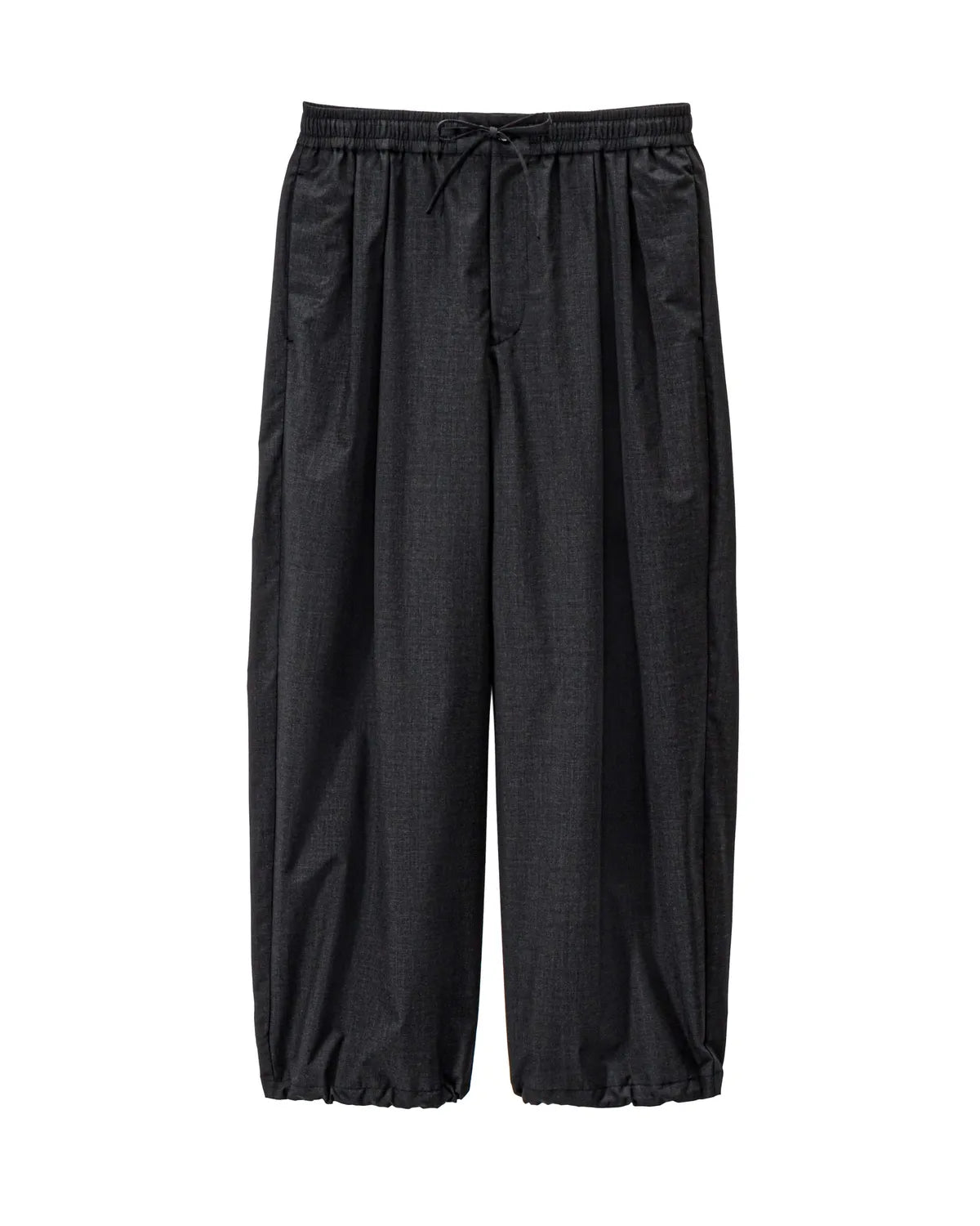Graphpaper の Fine Wool Heather Drawstring Track Pants (GM261-40322)