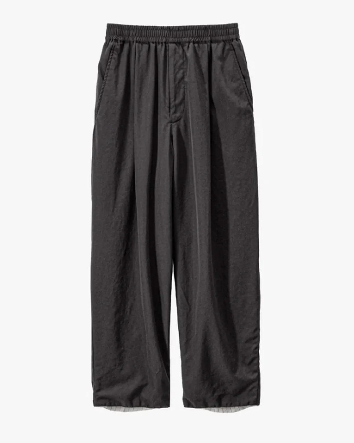 Graphpaper の Fulled Wool Twill Wide Easy Pants (GM261-40342)