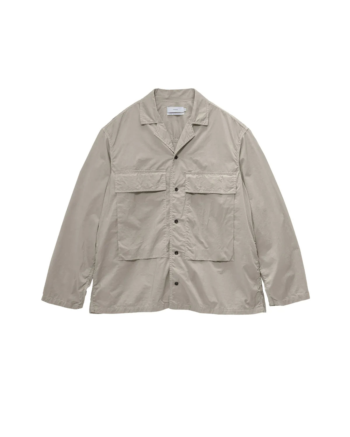 Graphpaper の Garment Dyed Typewriter Fatigue Shirt (GM263-50120C)