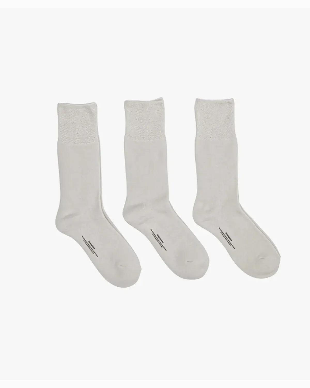 Graphpaper の Graphpaper 3-Pack Socks (GU261-90286C)