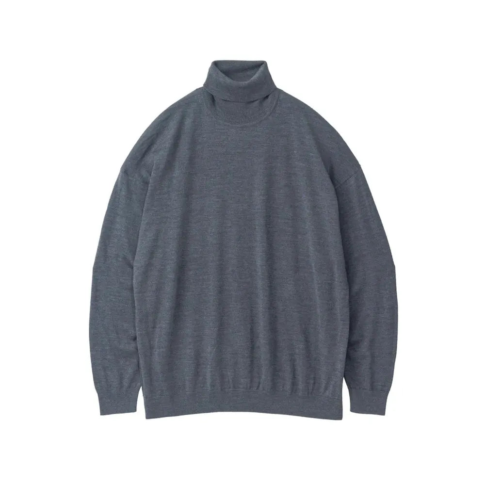 Graphpaper / Oxford Pique Jersey L/S Oversized BD Shirt