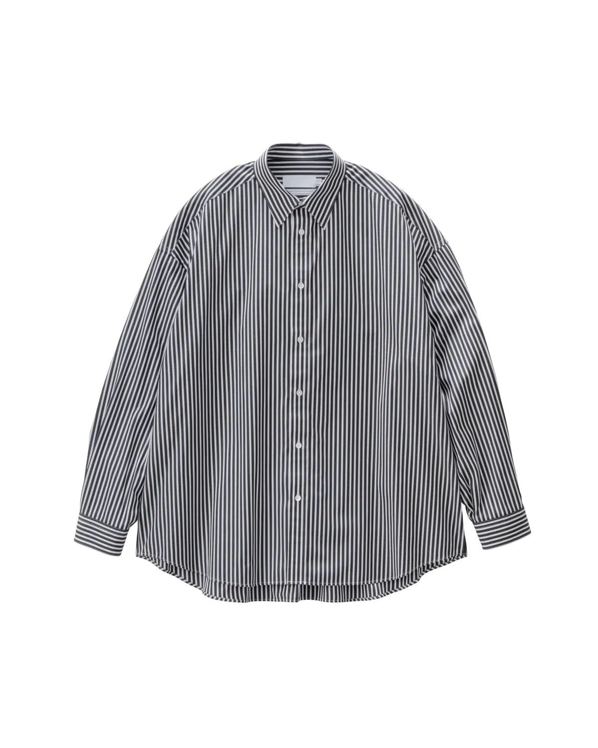 Graphpaper の High Count Broad L/S Oversized Regular Collar Shirt (GL253-50033C)
