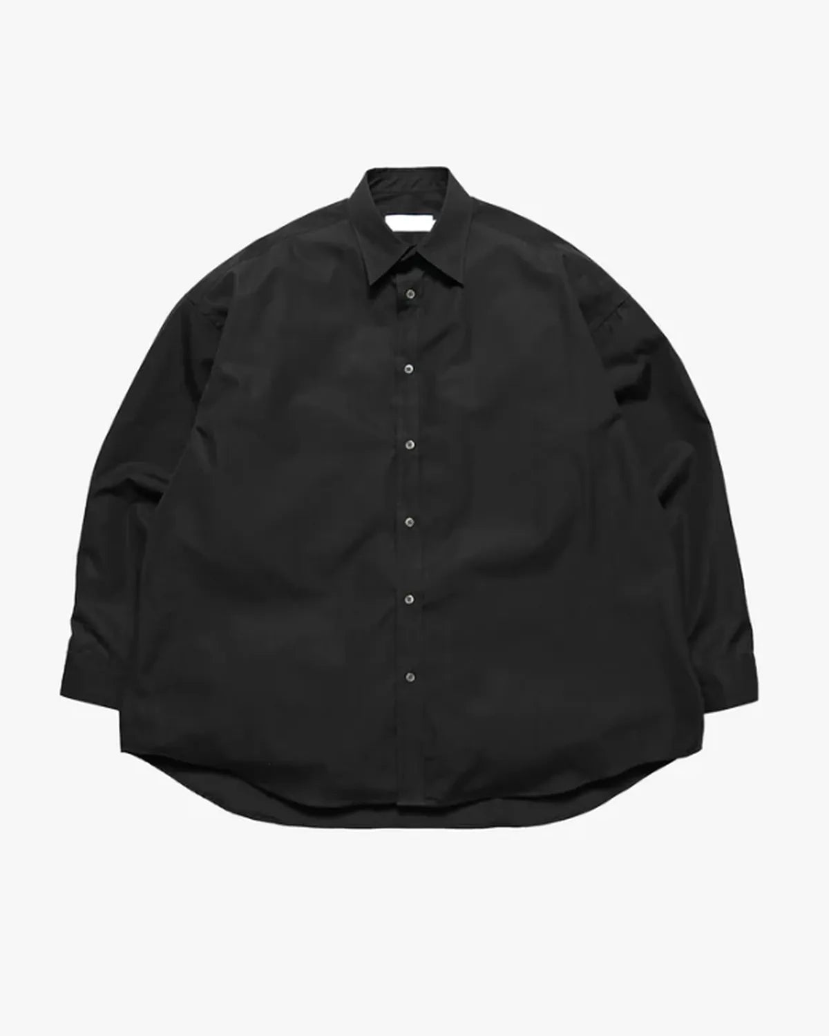 Graphpaper の High Count Broad L/S Oversized regular Collar Shirt (GL263-50033B)