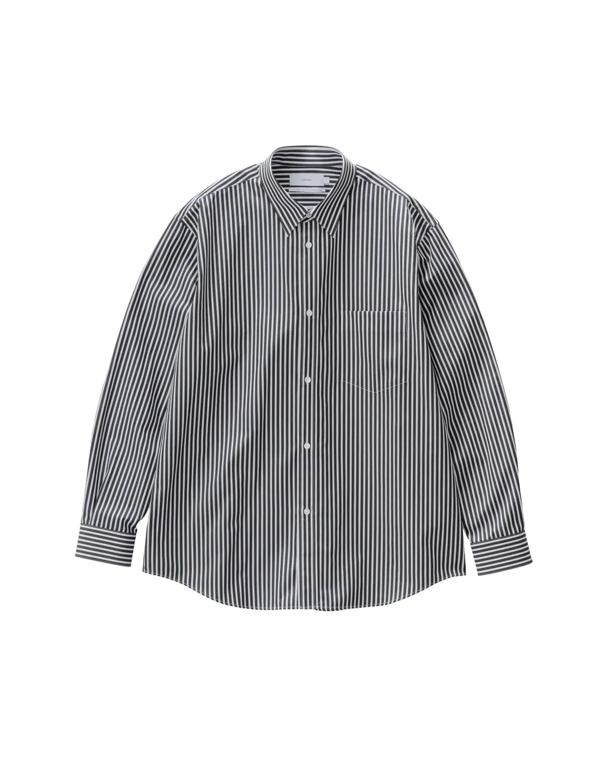 Graphpaper の High Count Regular Collar Round Cut Shirt (GM253-50032C)