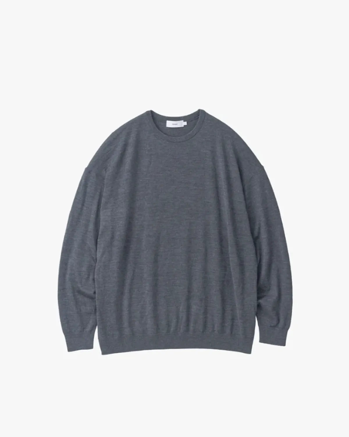 Graphpaper の High Gauge L/S Oversized Crew Neck Knit (GU253-80205B)