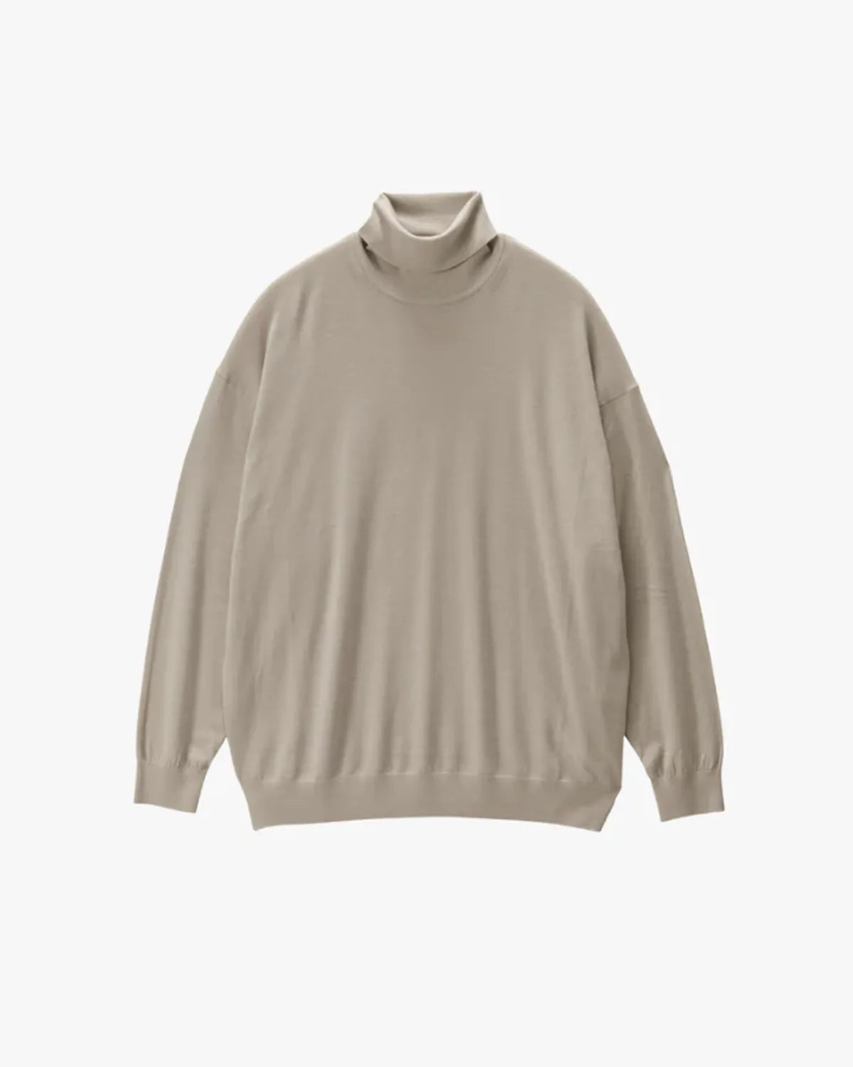 Graphpaper の High Gauge L/S Oversized High Neck Knit (GU253-80206C)