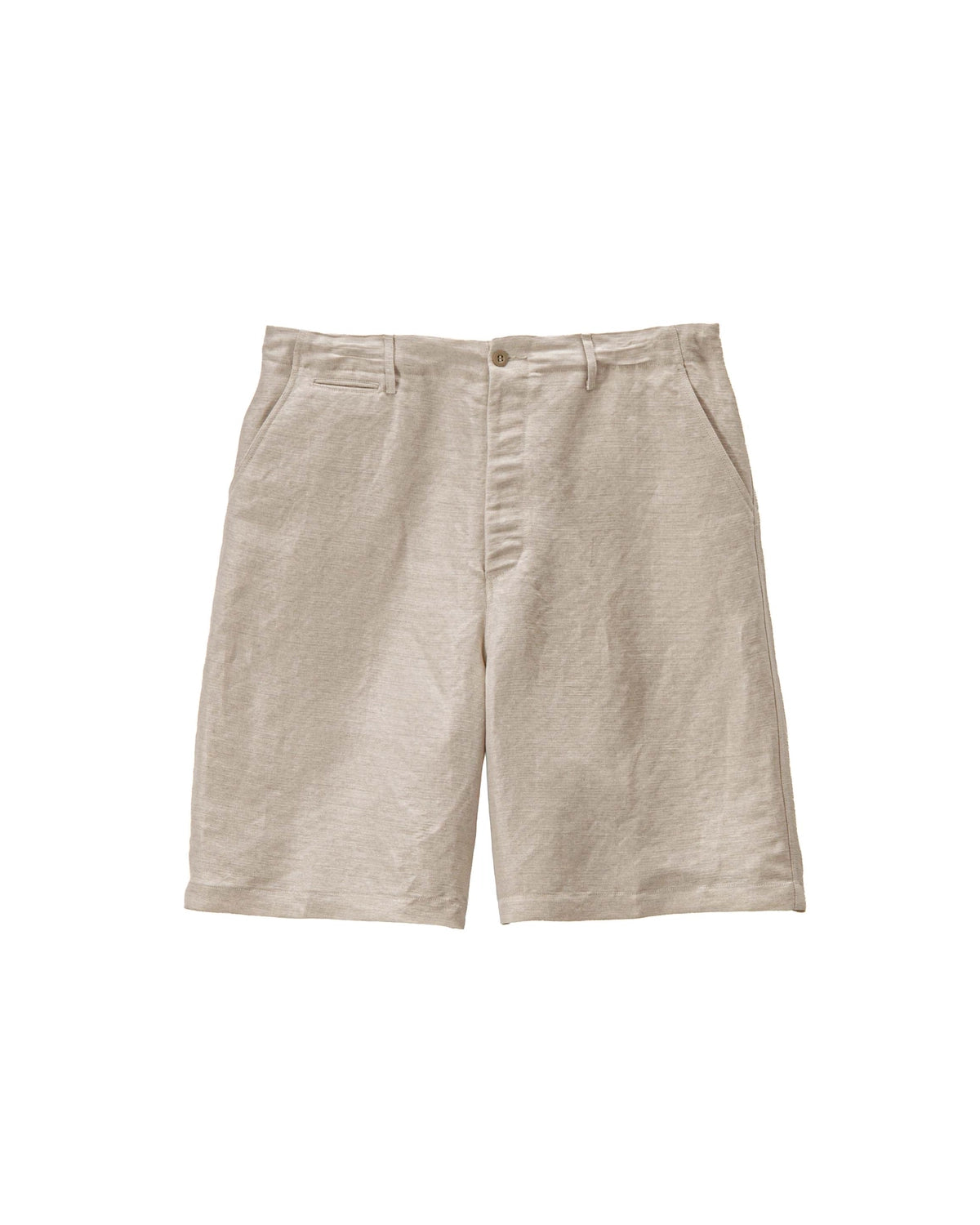 Graphpaper の Linen Cupro Hopsack Military Shorts (GM261-40378)