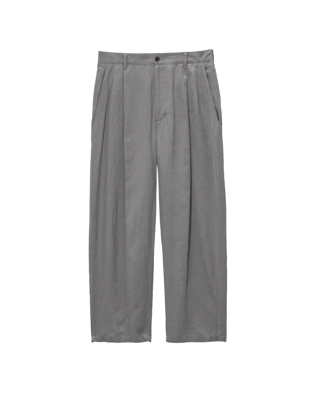 Graphpaper の Linen Cupro Oversized Slacks (GM263-40311)