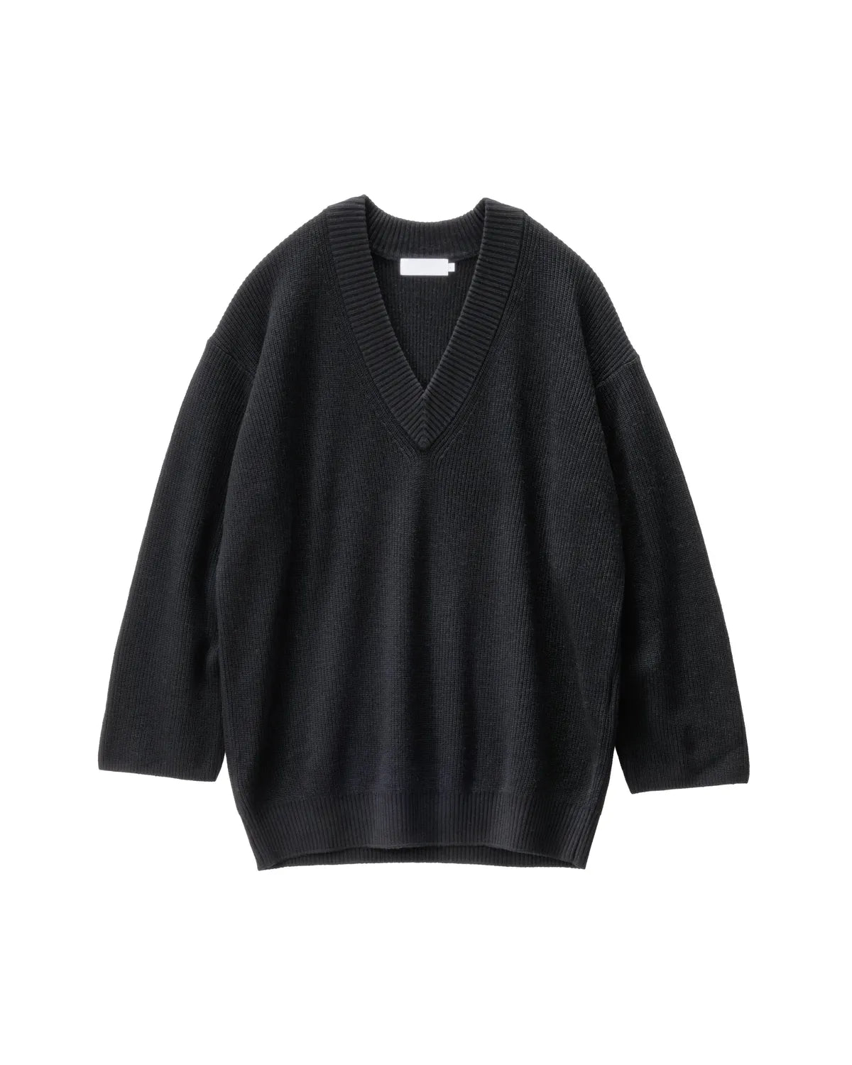 Graphpaper の Mercerized Fine Wool Oversized VNeck Knit (GL253-80466)