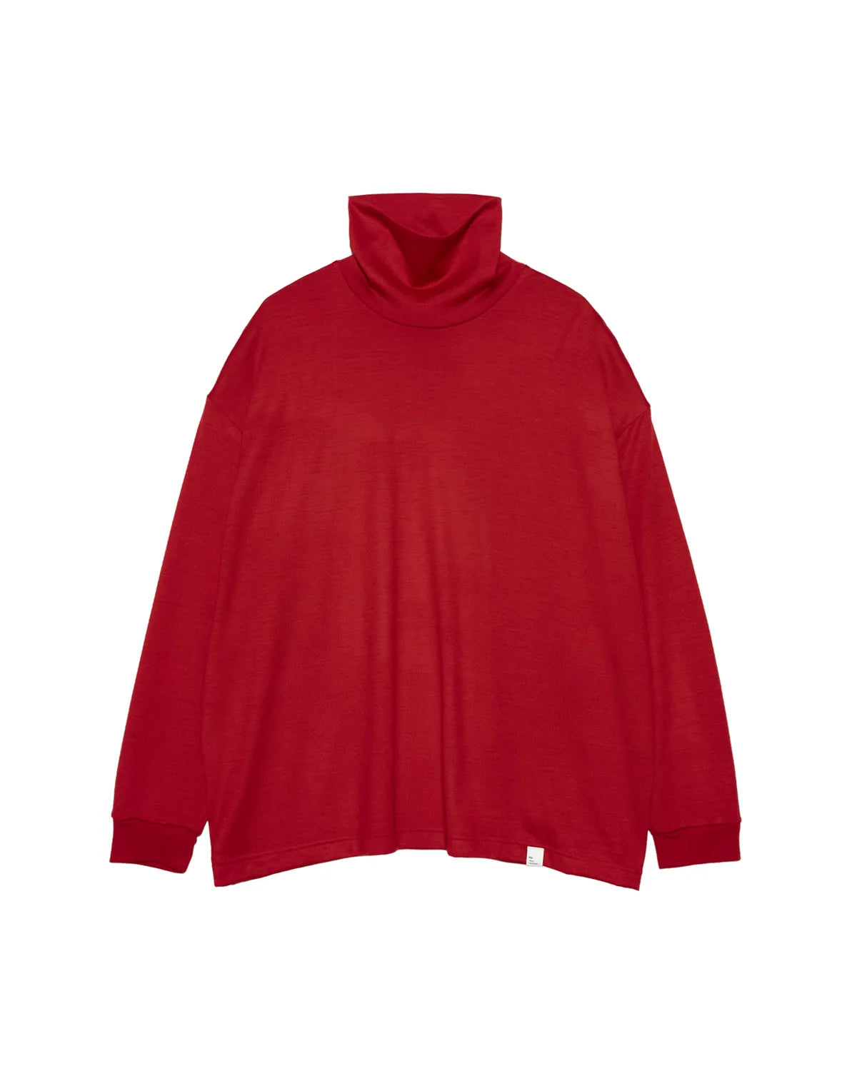 Graphpaper Re: (※Graphpaper NAGOYA EXCLUSIVE) の Fine Wool L/S Turtle Neck Tee (GM263-70641N)