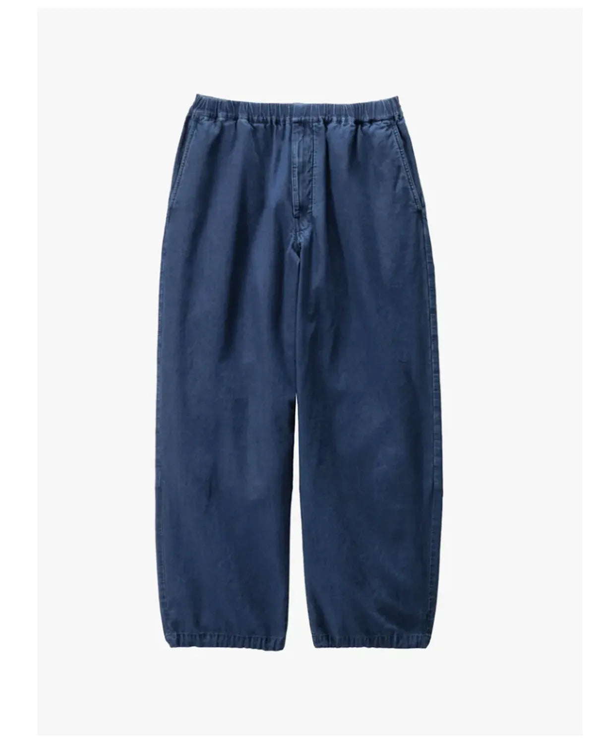 Graphpaper の SIDOGRAS indigo Poplin Track Pants (GM252-40047)
