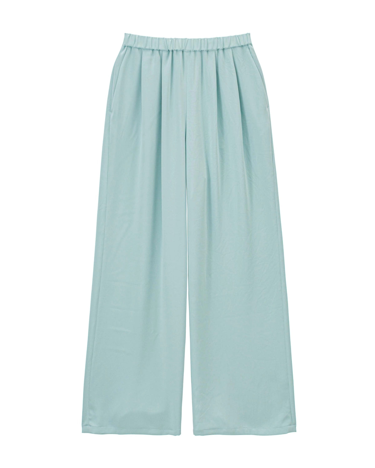 Graphpaper の Satin Easy Wide Pants (GL261-40075C)