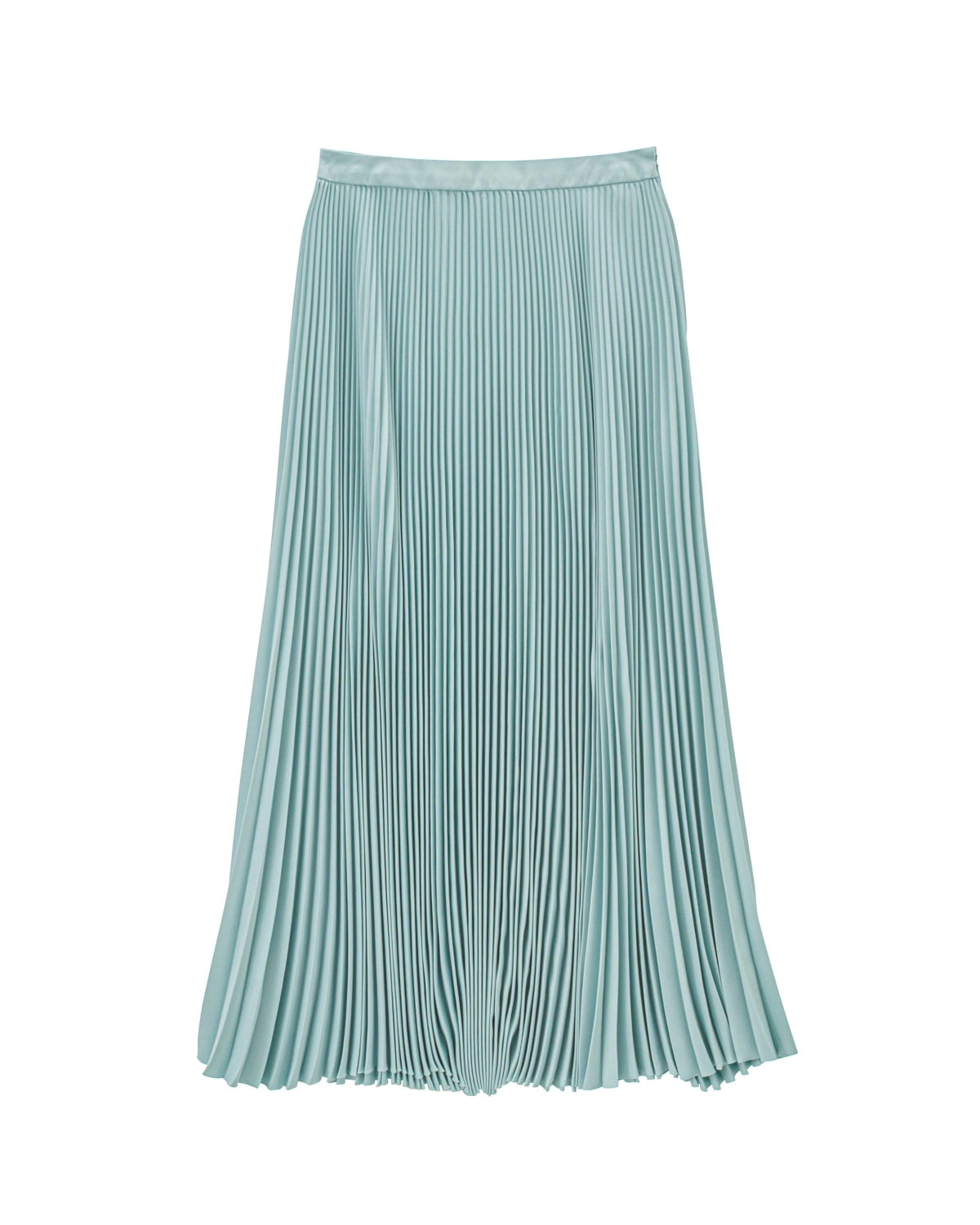 Graphpaper の Satin Pleats skirt (GL261-40076C)