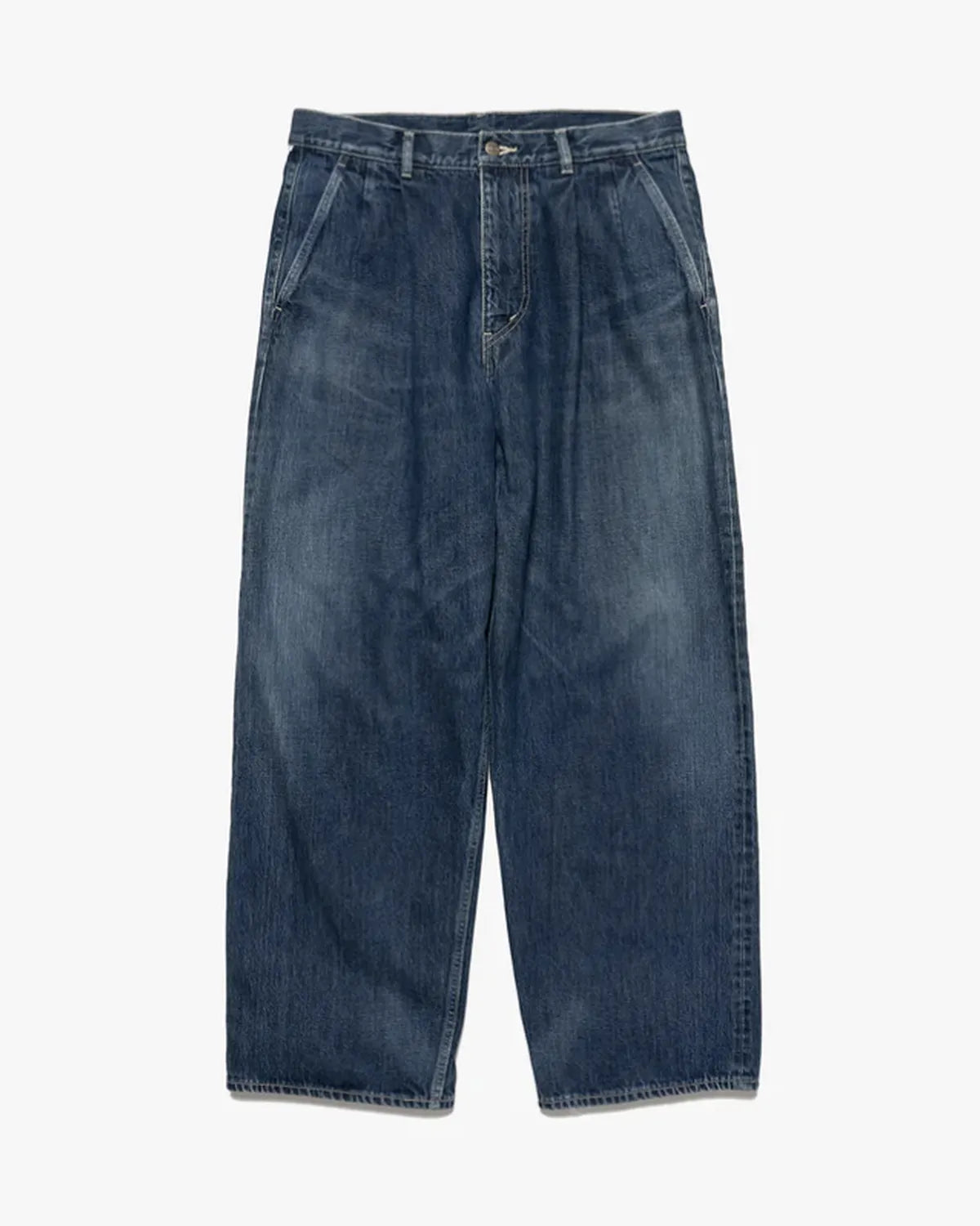 Graphpaper（グラフペーパー） / Selvage Denim Two Tuck Pants | 公式