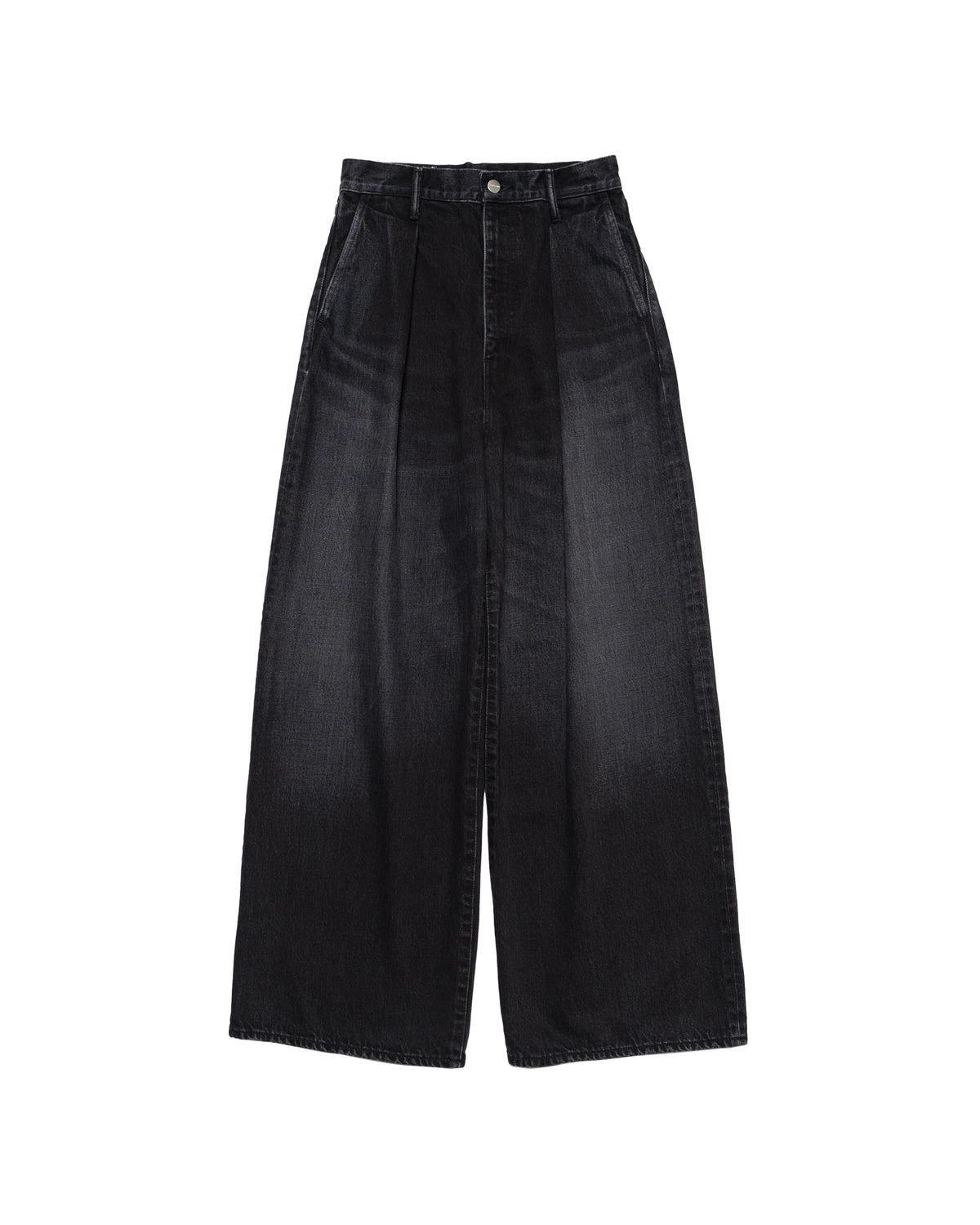 Graphpaper（グラフペーパー） / Selvage Denim Two Tuck Wide Pants