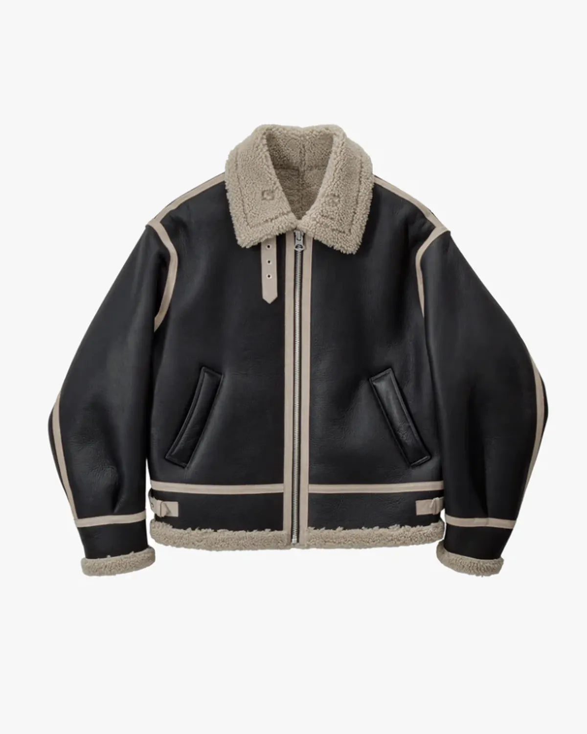 Graphpaper の Sheep Mouton B-3 Flight Jacket (GM253-30454)