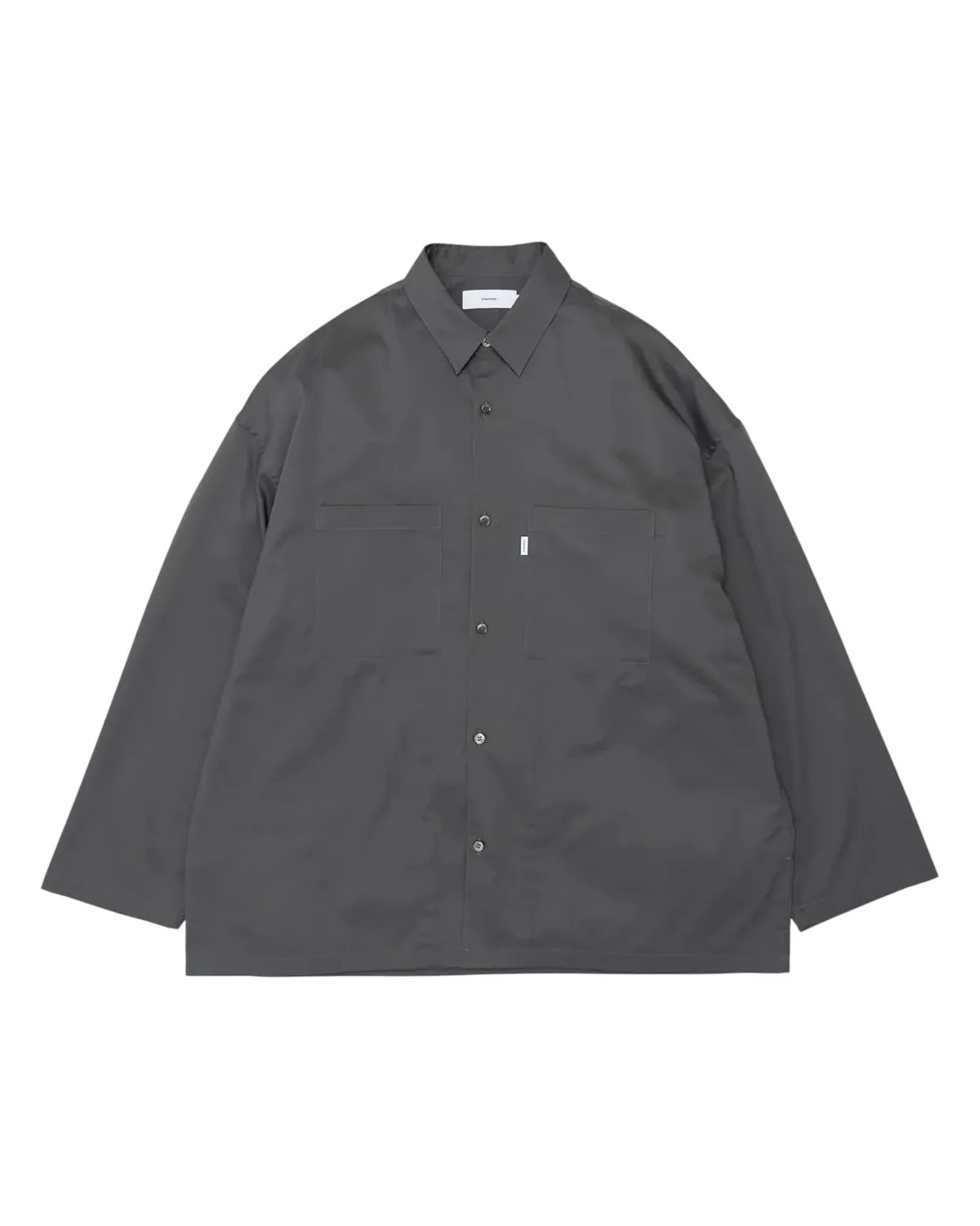 Graphpaper の Solotex Twill L/S Oversized Box Shirt (GM251-50324B)