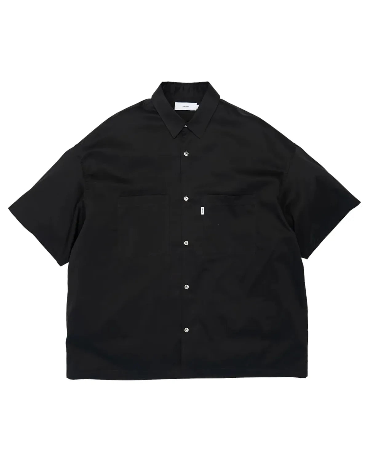 Graphpaper の Solotex Twill S/S Oversized Box Shirt (GM251-50323B)