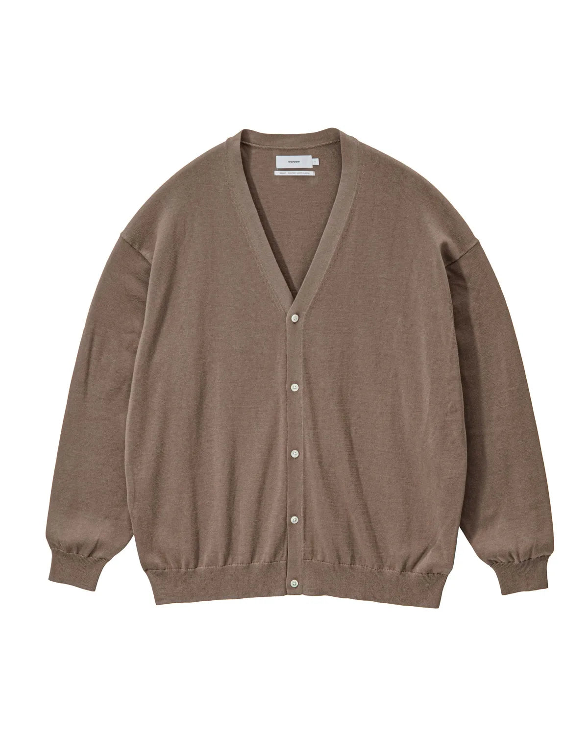 Graphpaper の Suvin High Gauge Knit Cardigan (GU261-80261C)
