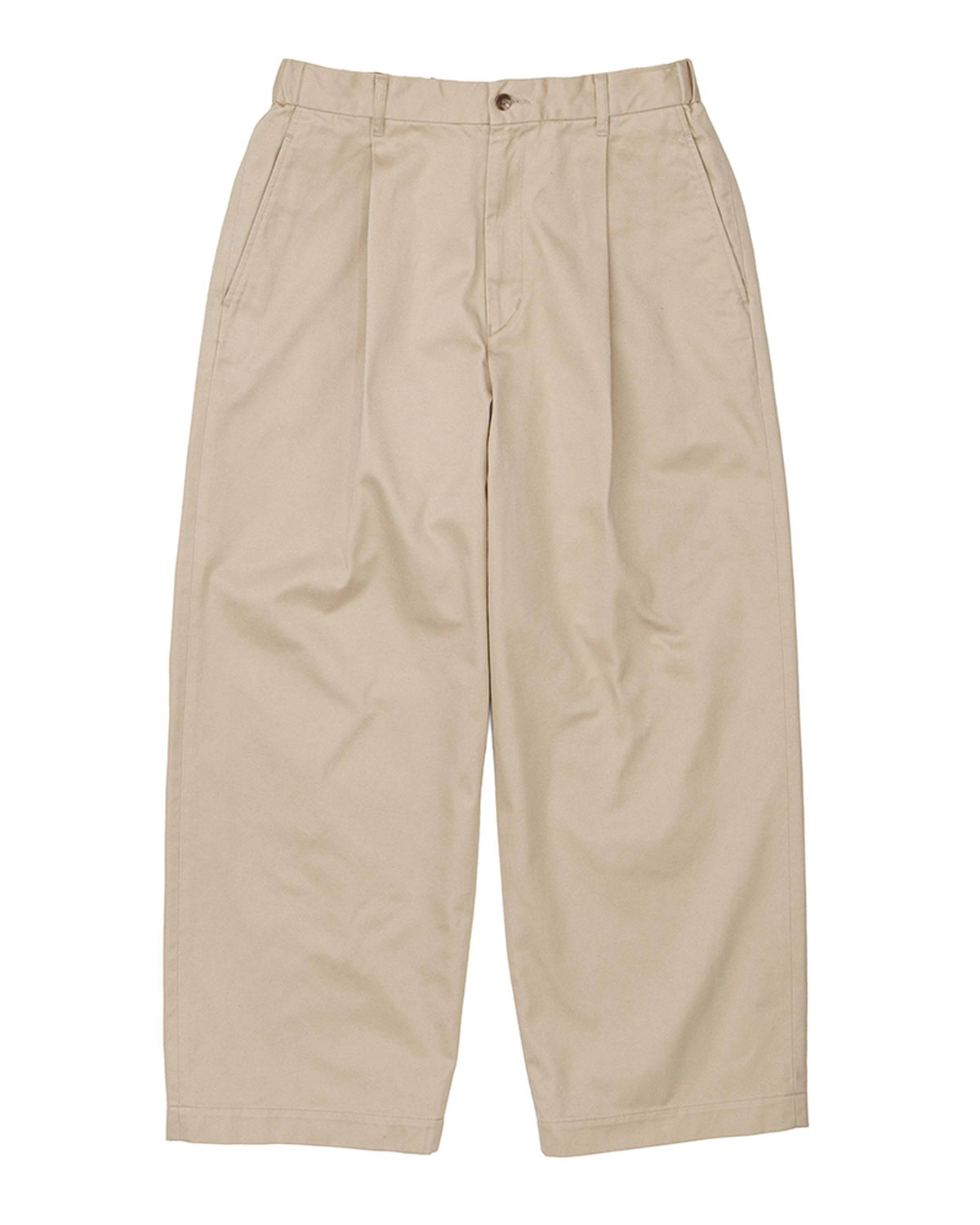 Graphpaper / Westpoint Chino Wide Straight Trousers (GM253-40150B)
