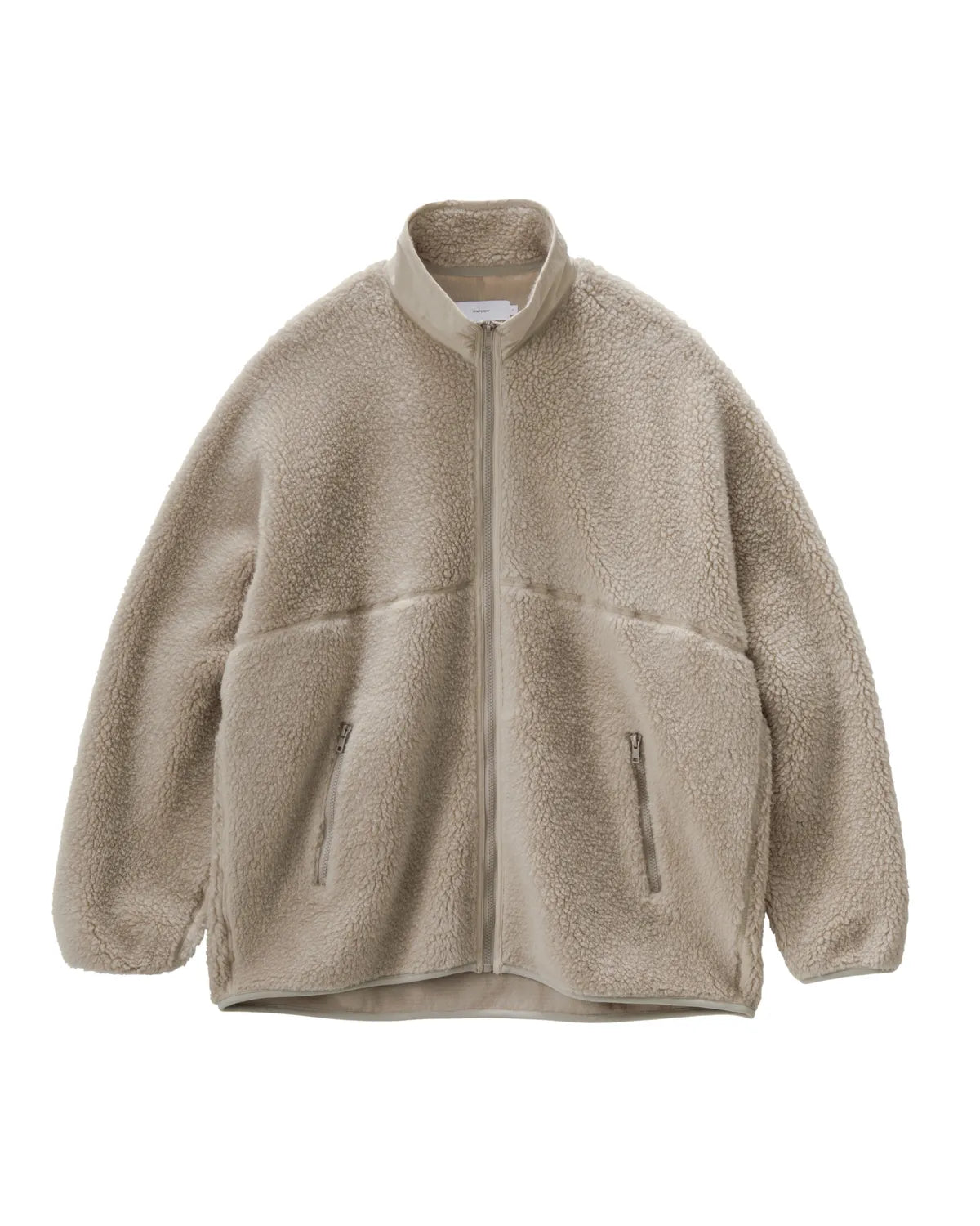さ　グラフペーパー　ウールボアジャケット Graphpaper (グラフペーパー) Wool Boa Zip-Up Blouson / ウール